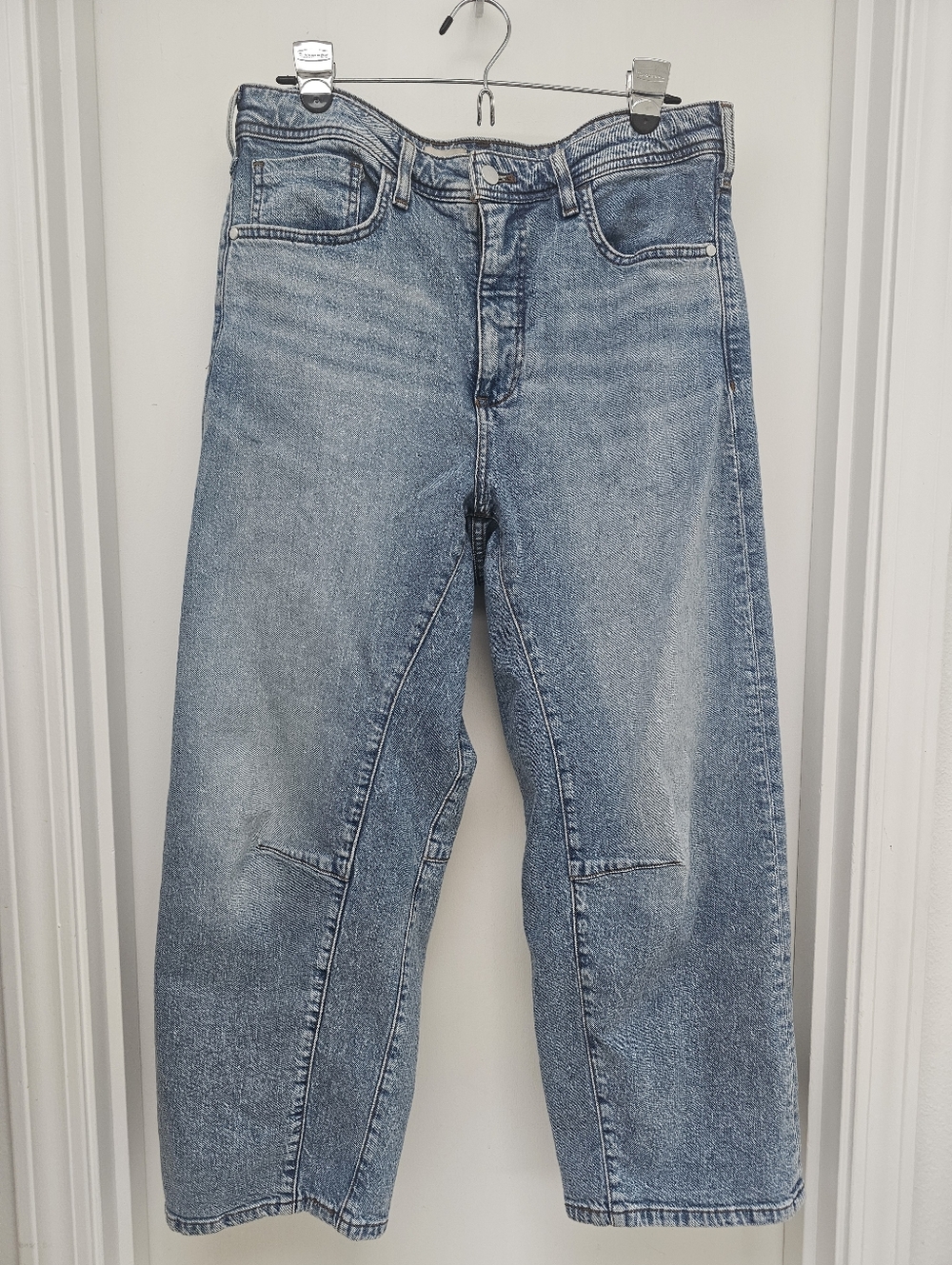 Anthropologie Pilcro High Waist Barrel Jeans